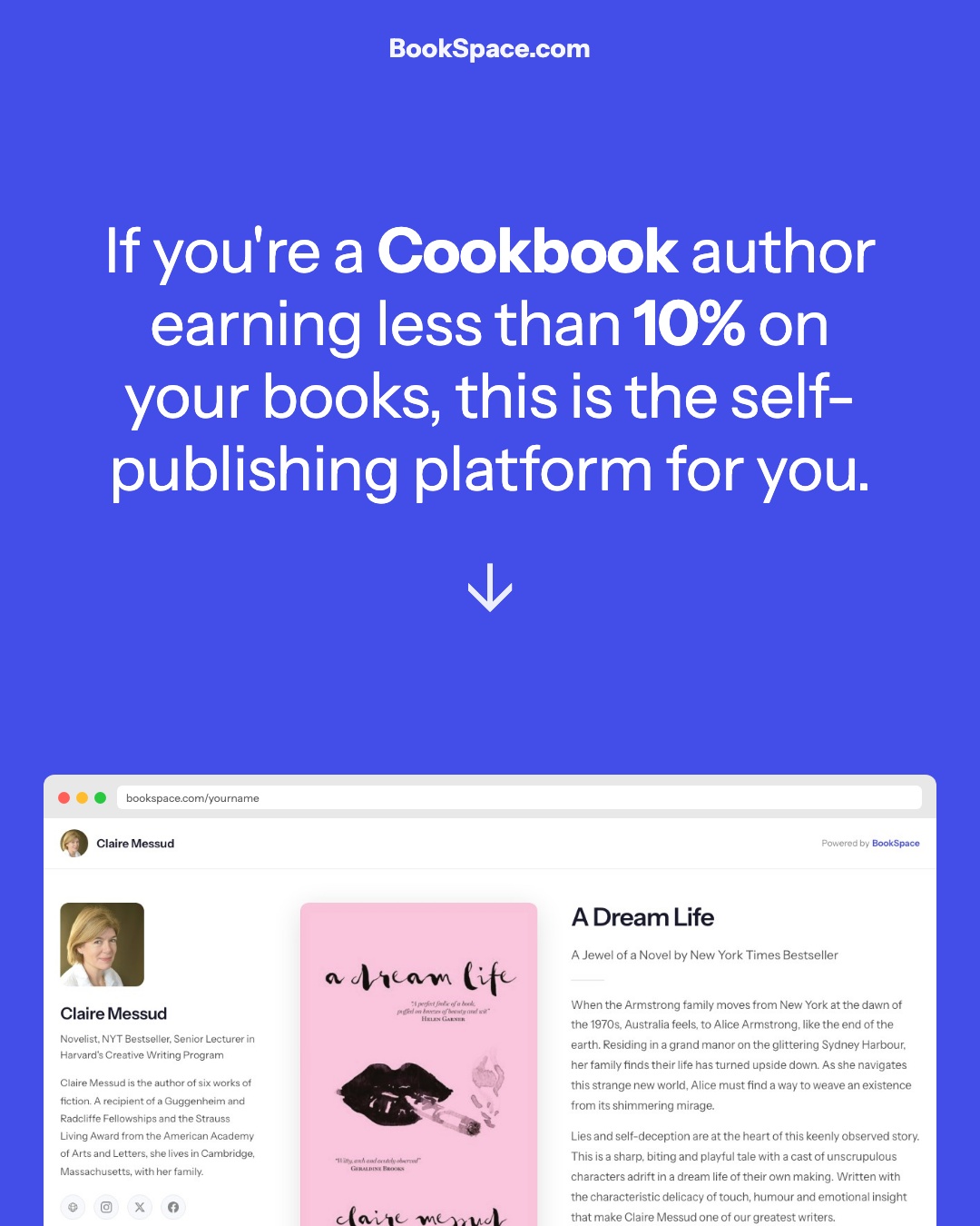 Books.by Facebook ad
