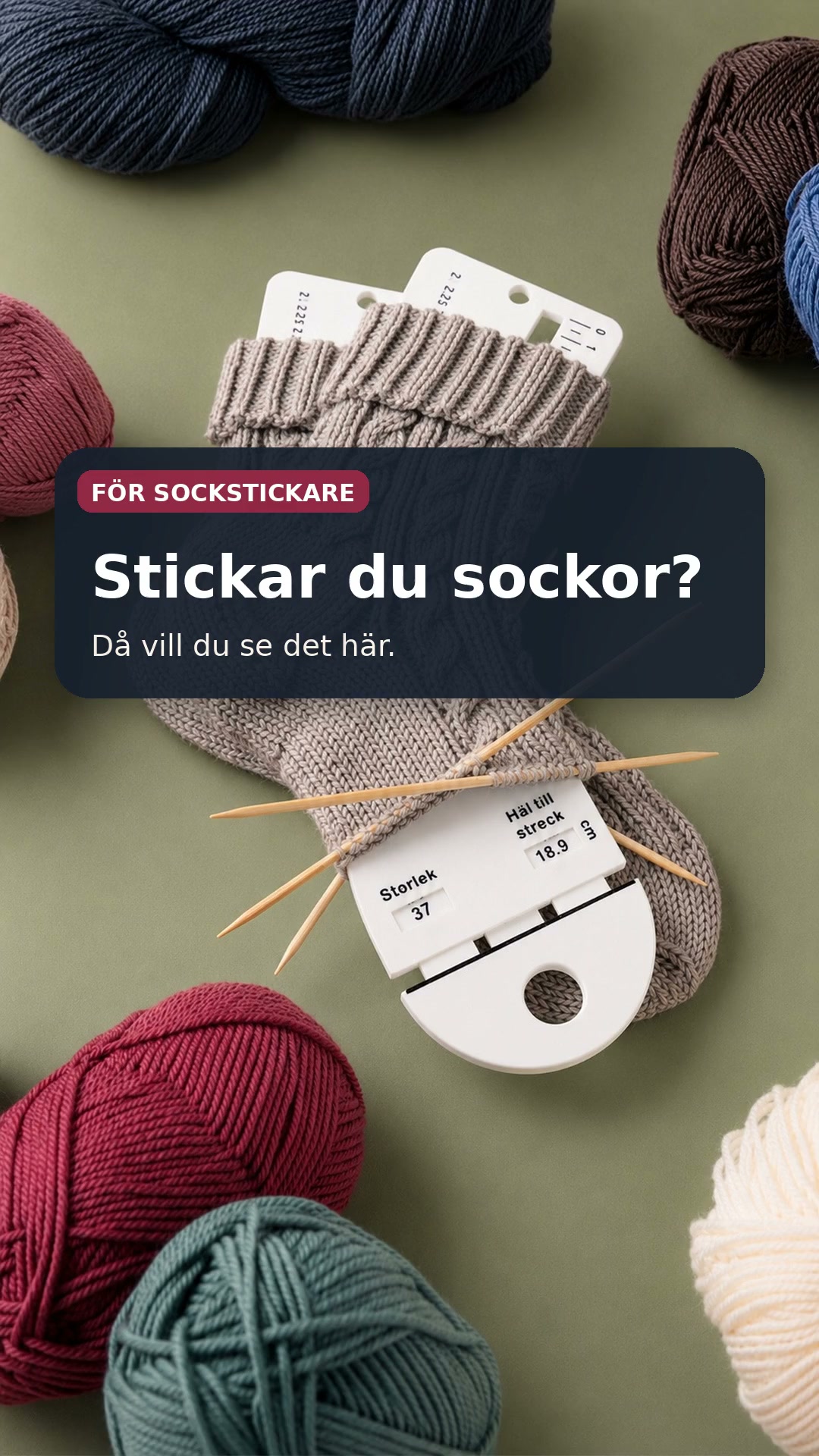 Block-it.no Facebook ad: Perfekta sockor, varje gång