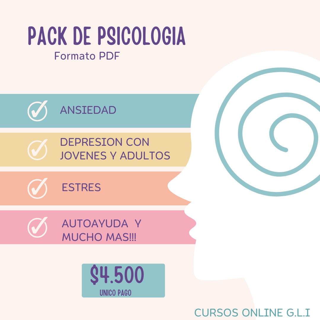 Lina Online Facebook ad: MEGA PACK DE PSICOLOGÍA