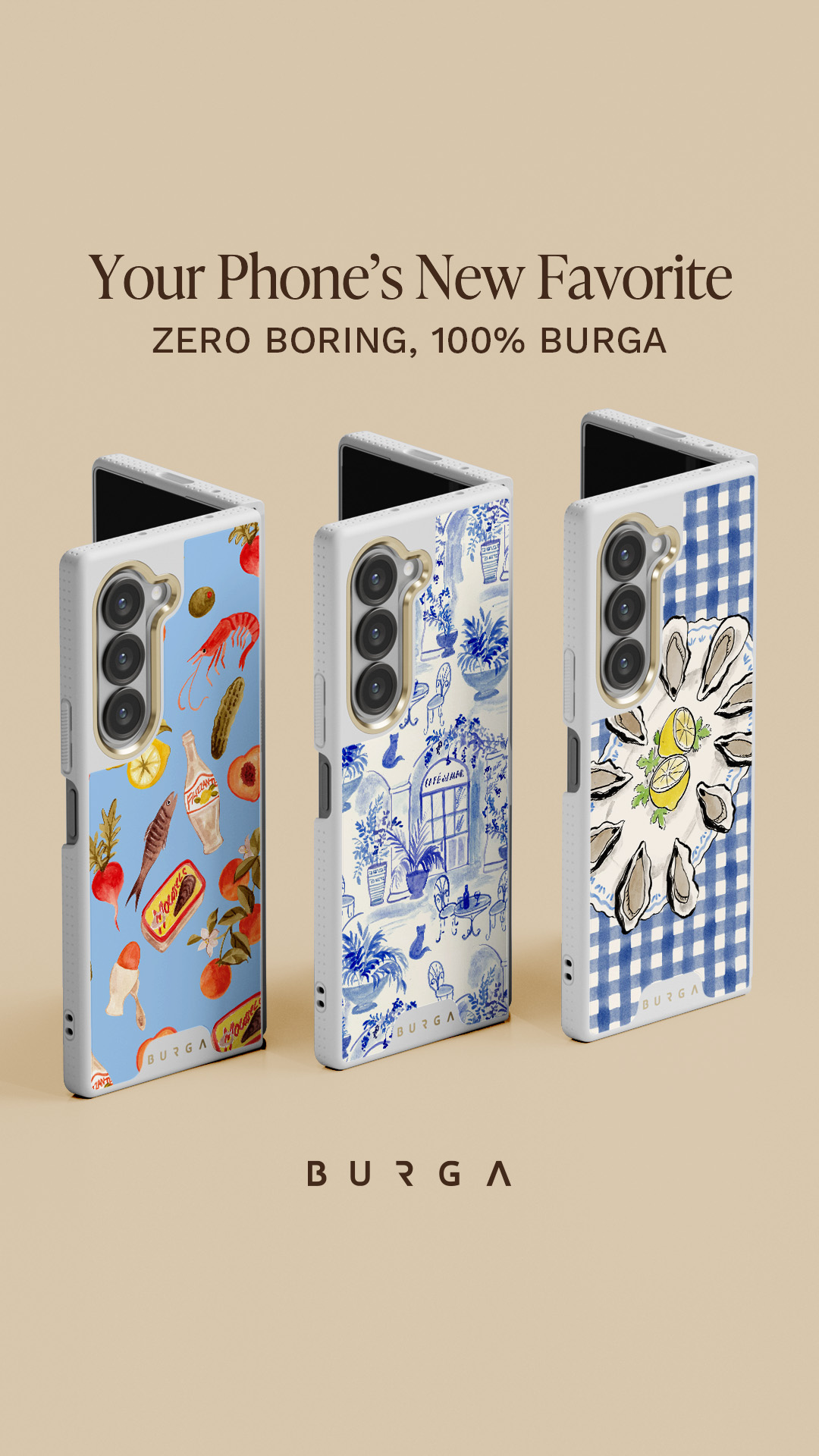 BURGA Facebook ad