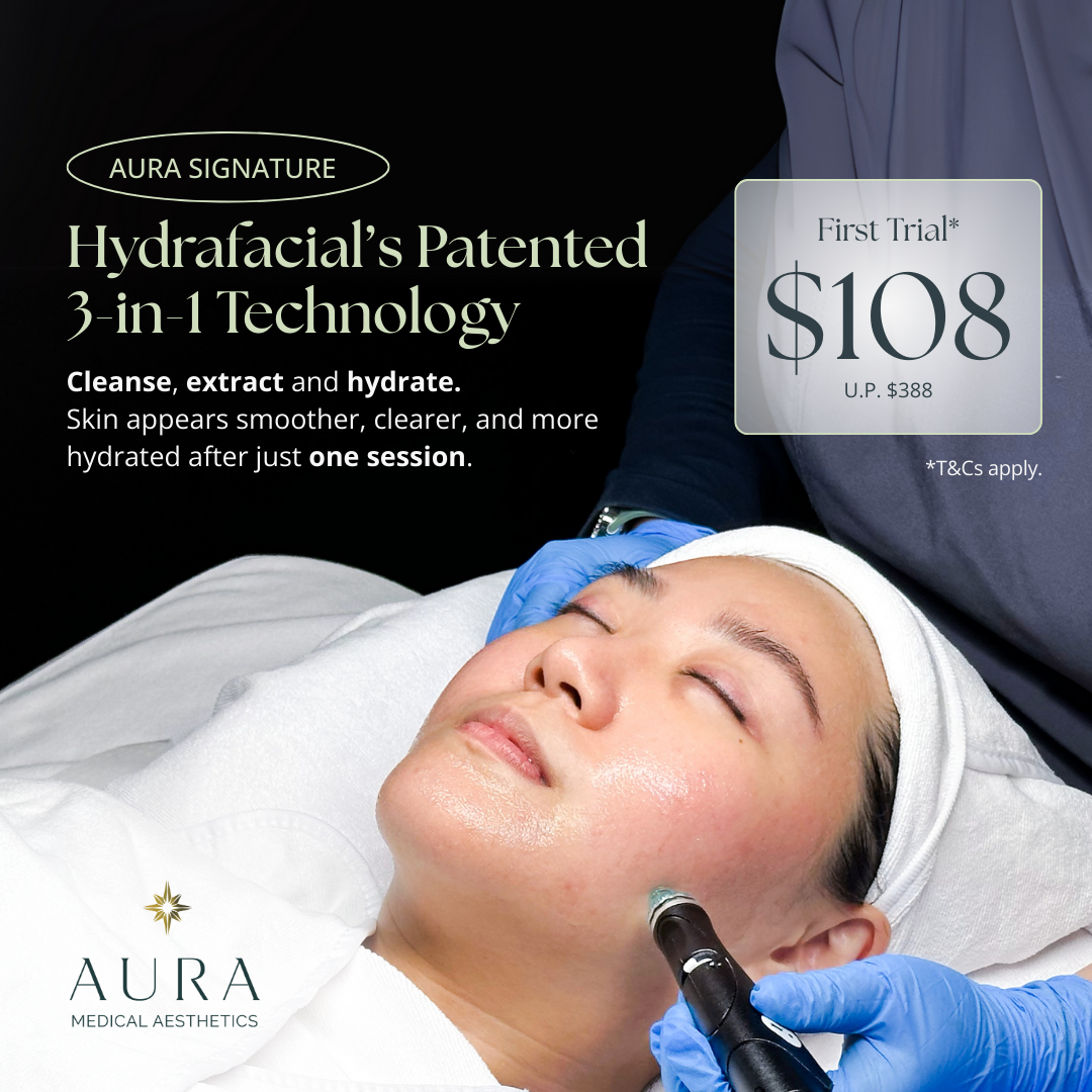 AURA Medical Aesthetics Facebook ad