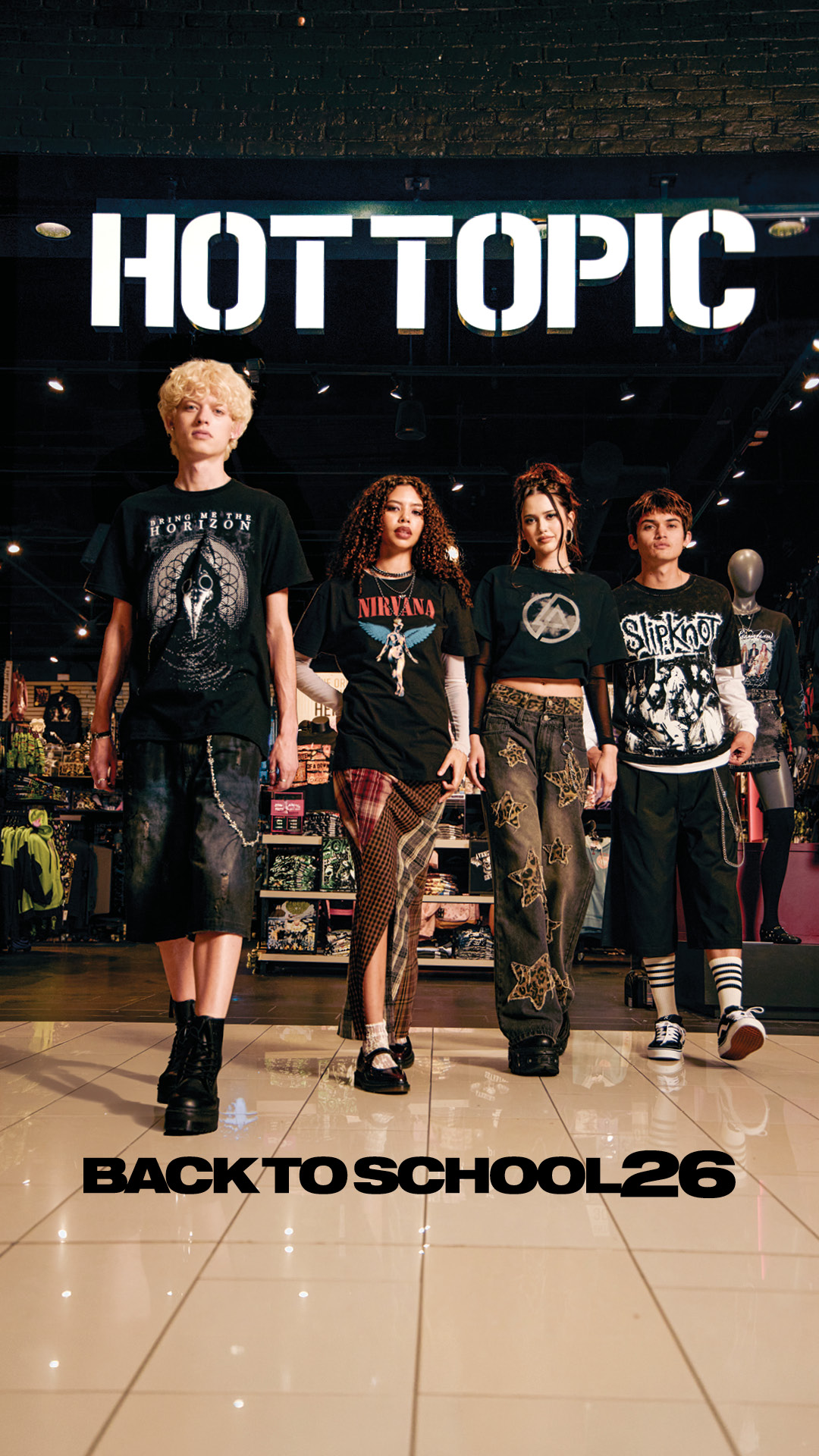 Hot Topic Facebook ad