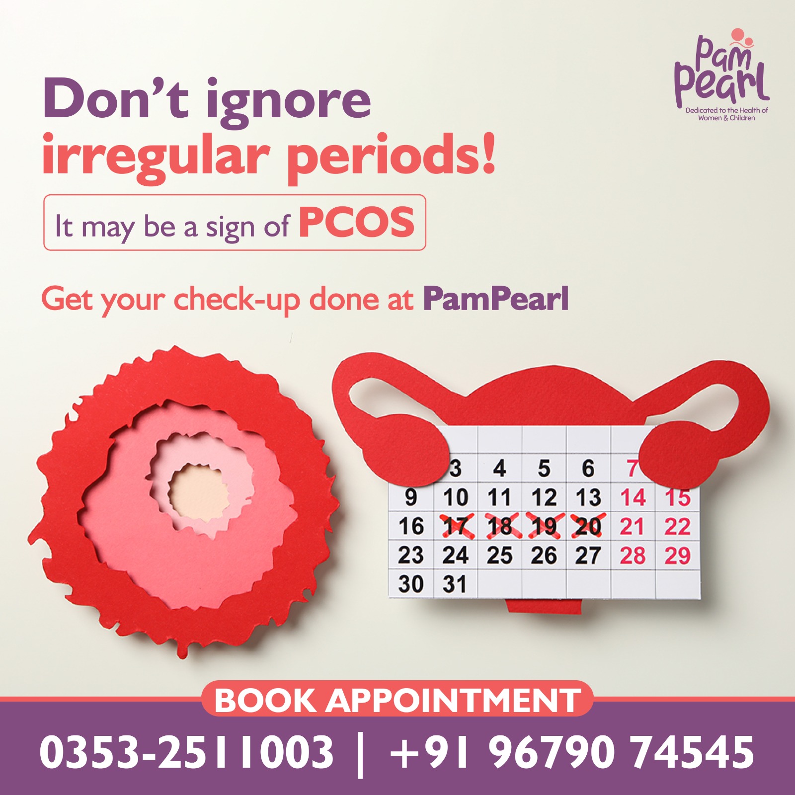 Pampearl Hospital Facebook ad