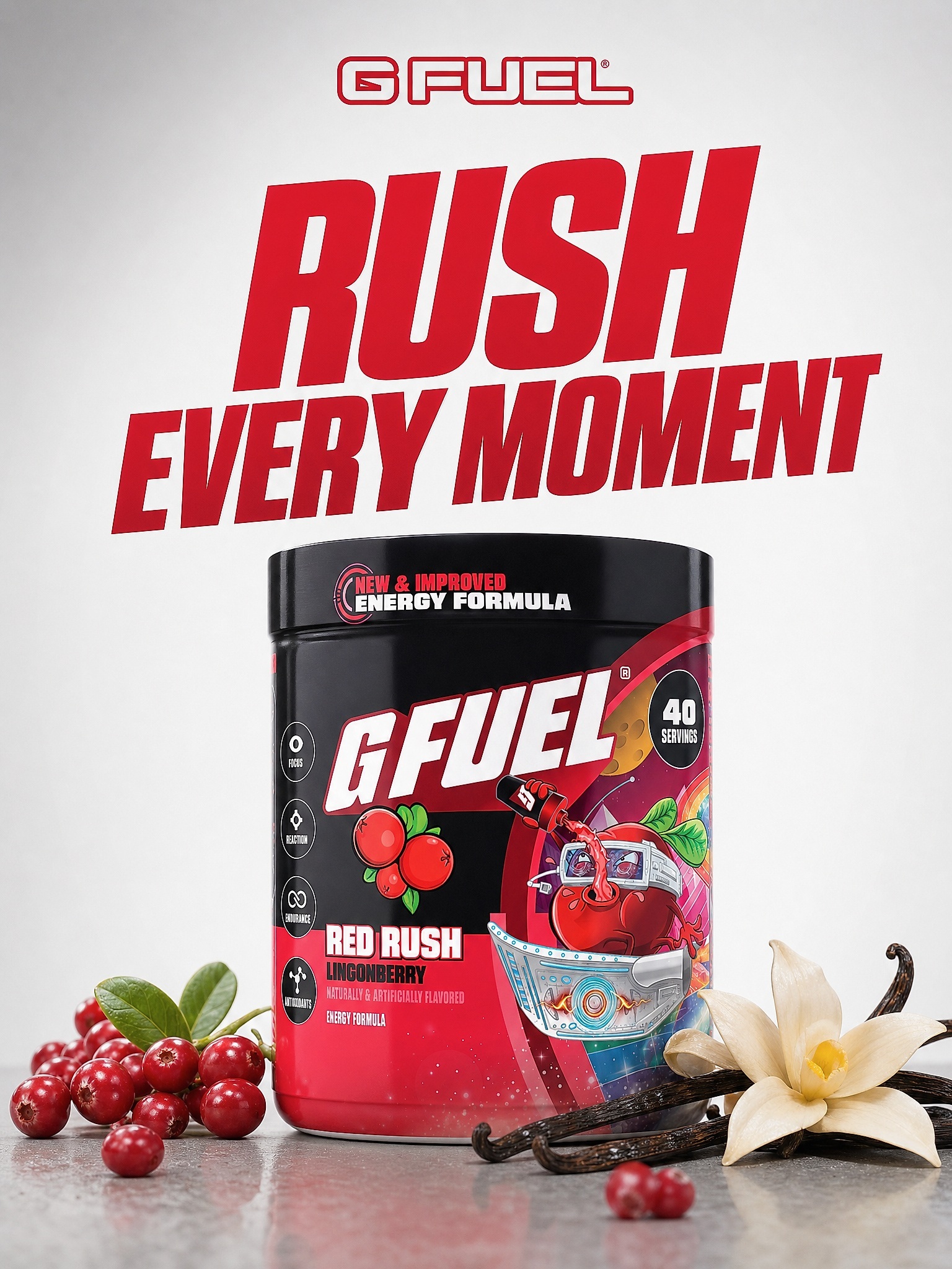 G FUEL Facebook ad