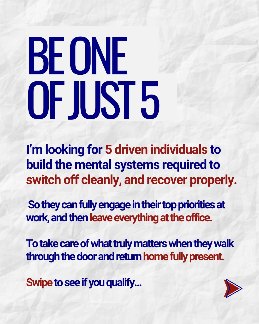 danstoker_mentalperformance Facebook ad: lf you're operating in a