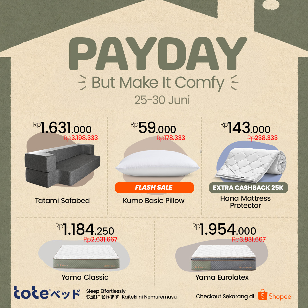 Totebed Facebook ad