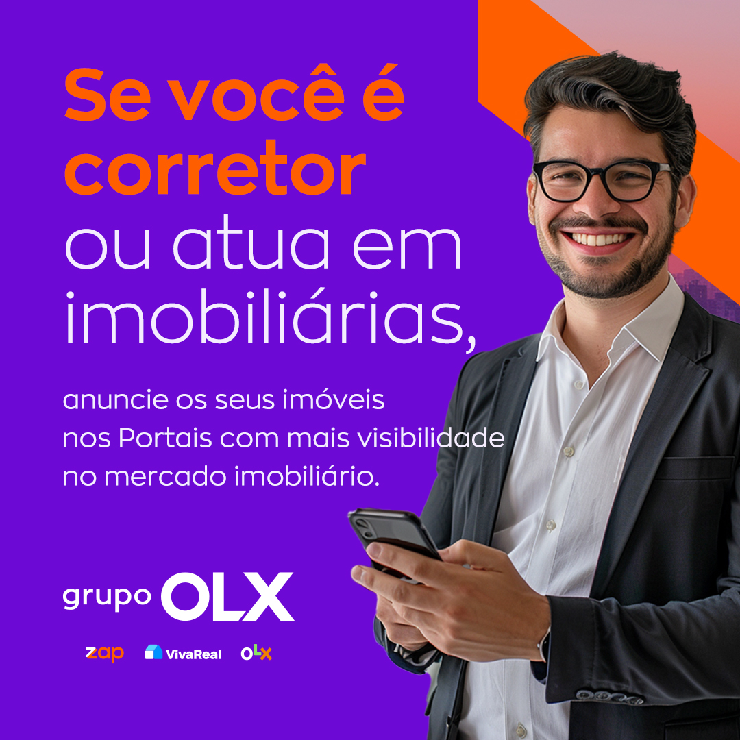 Grupo OLX Facebook ad: Planos profissionais Grupo OLX, Anuncie seus imóveis.