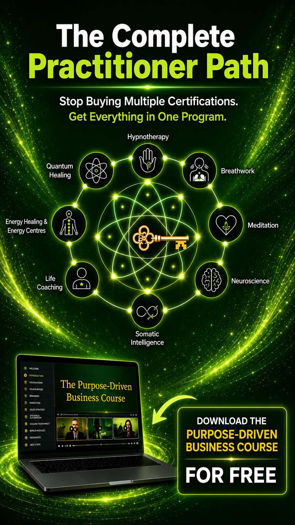 Quantum Key Institute Facebook ad