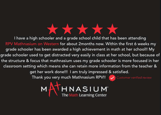 Mathnasium of Rancho Palos Verdes Facebook ad