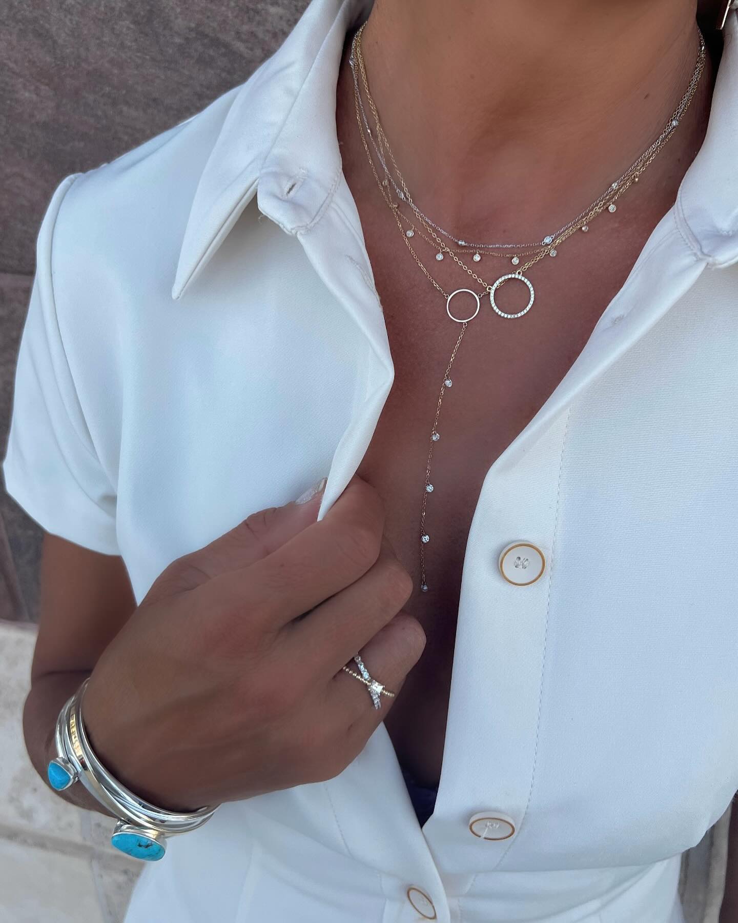 Lilly Barrack Paseo Facebook ad: Diamonds are a girls best friend Stacked diamond…