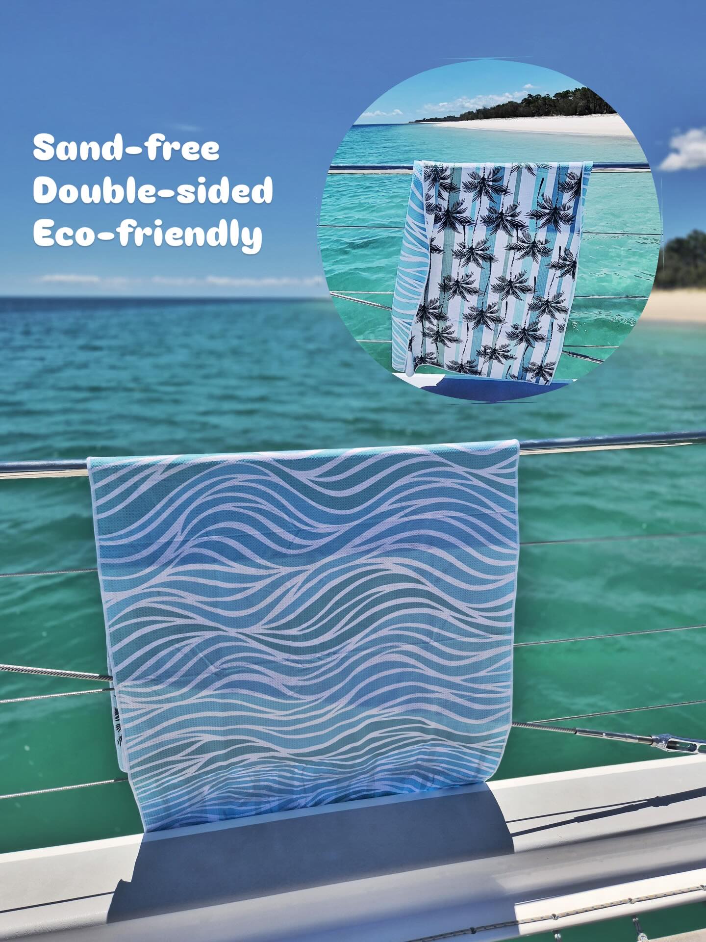 Shop Blue Bay.au Facebook ad: Beach Towels