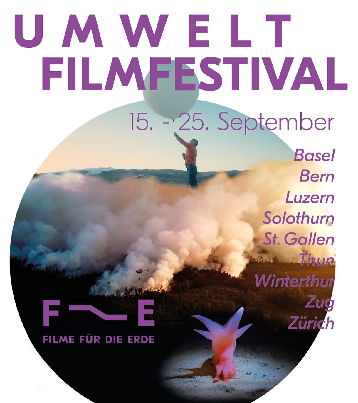 Filme für die Erde Facebook ad: Vom 15. bis 25.