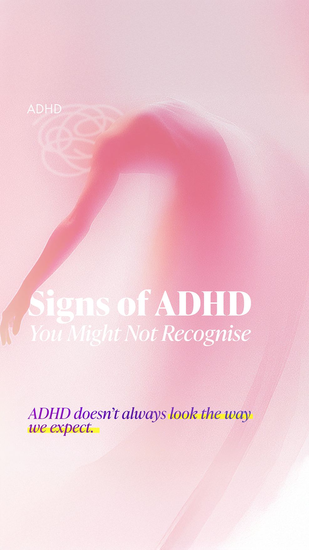 Dynamic Psychiatry Facebook ad: ADHD isn't always obvious, and it's often misunderstood.