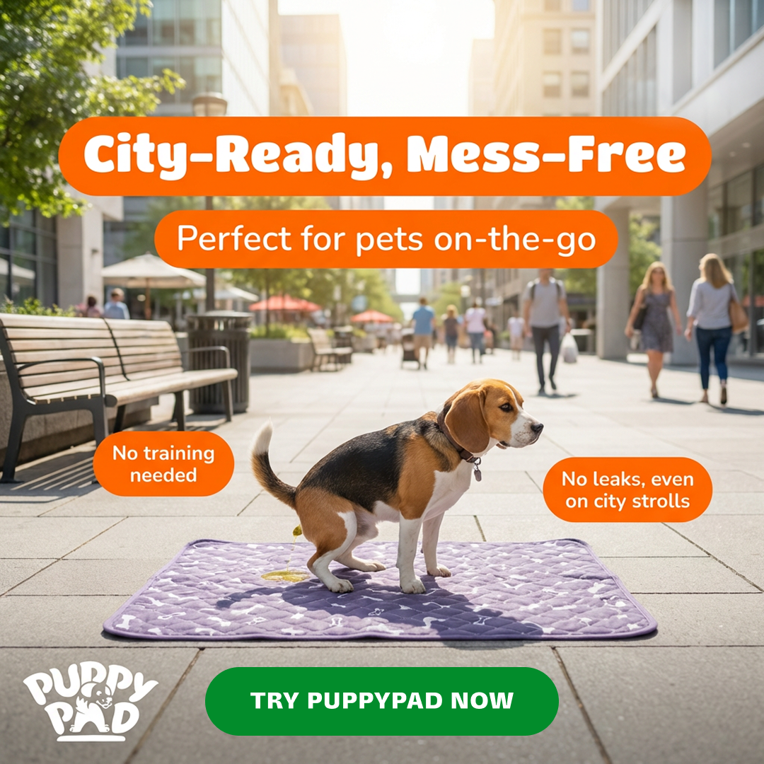 PuppyPad Facebook ad