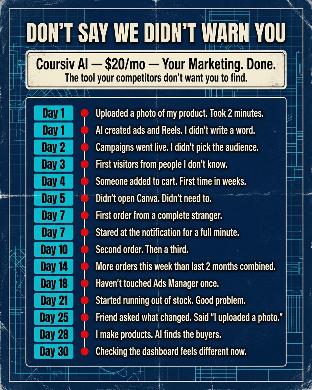 Practical AI Facebook ad