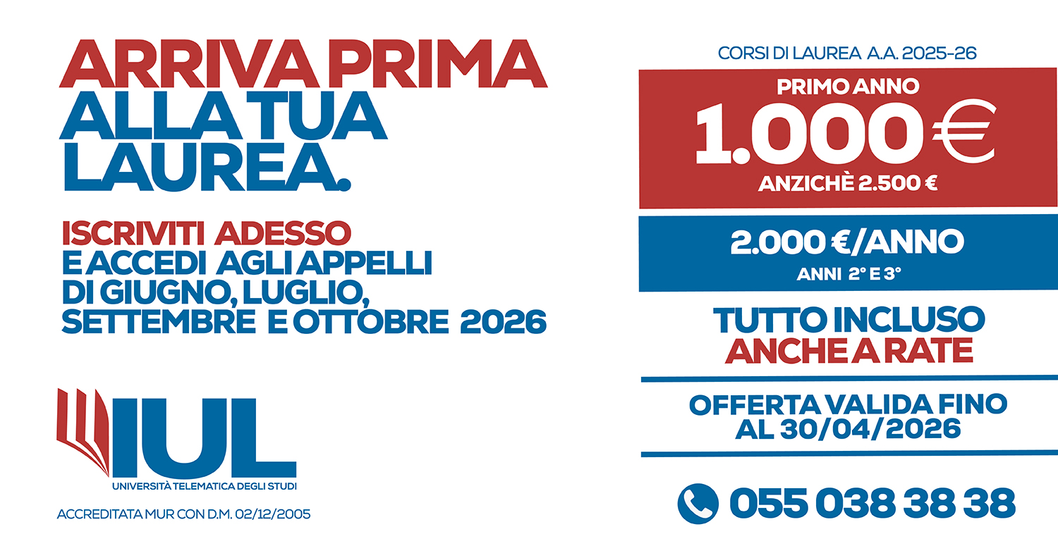 Università Telematica degli Studi IUL Facebook ad