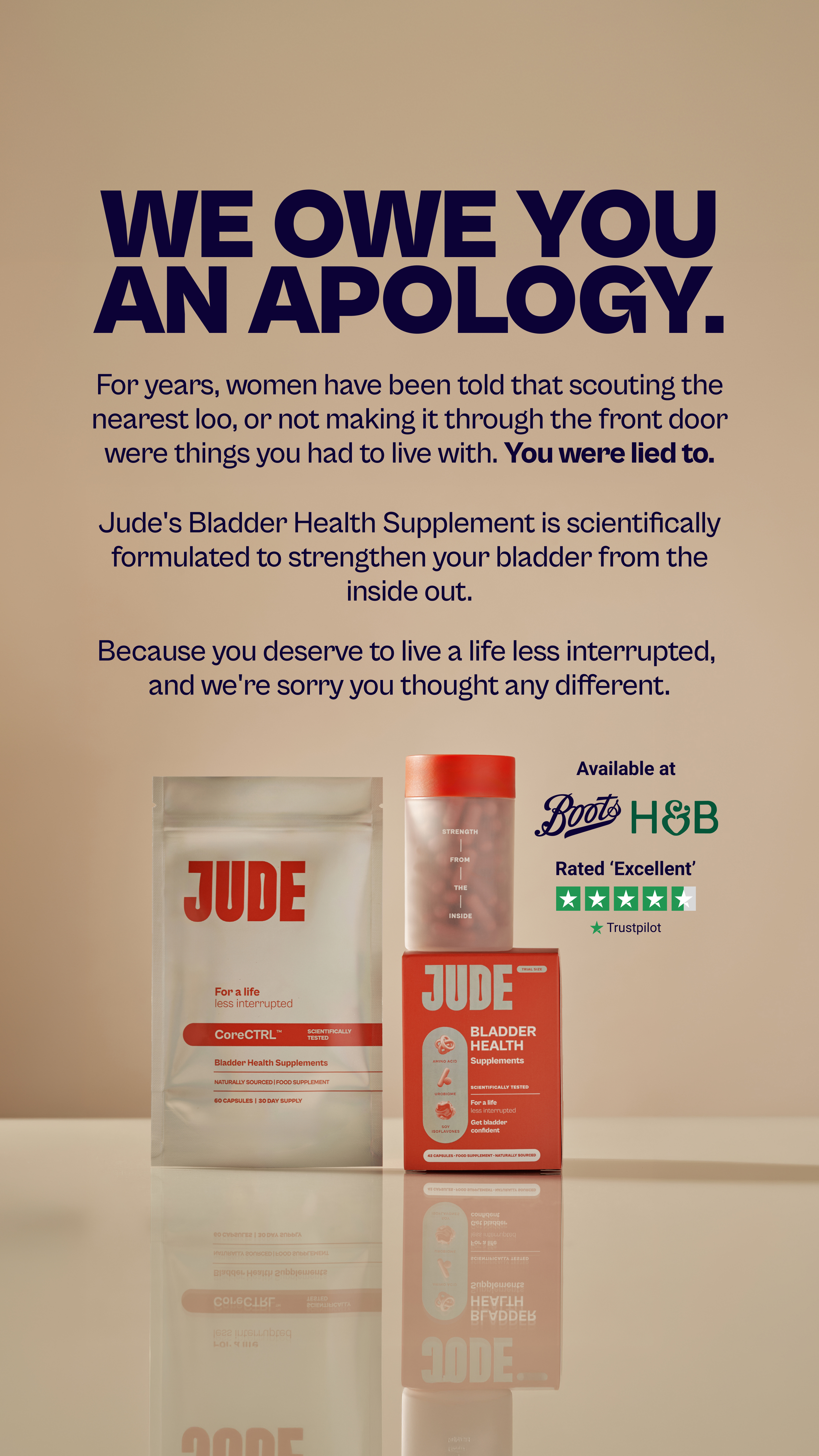 Jude Facebook ad
