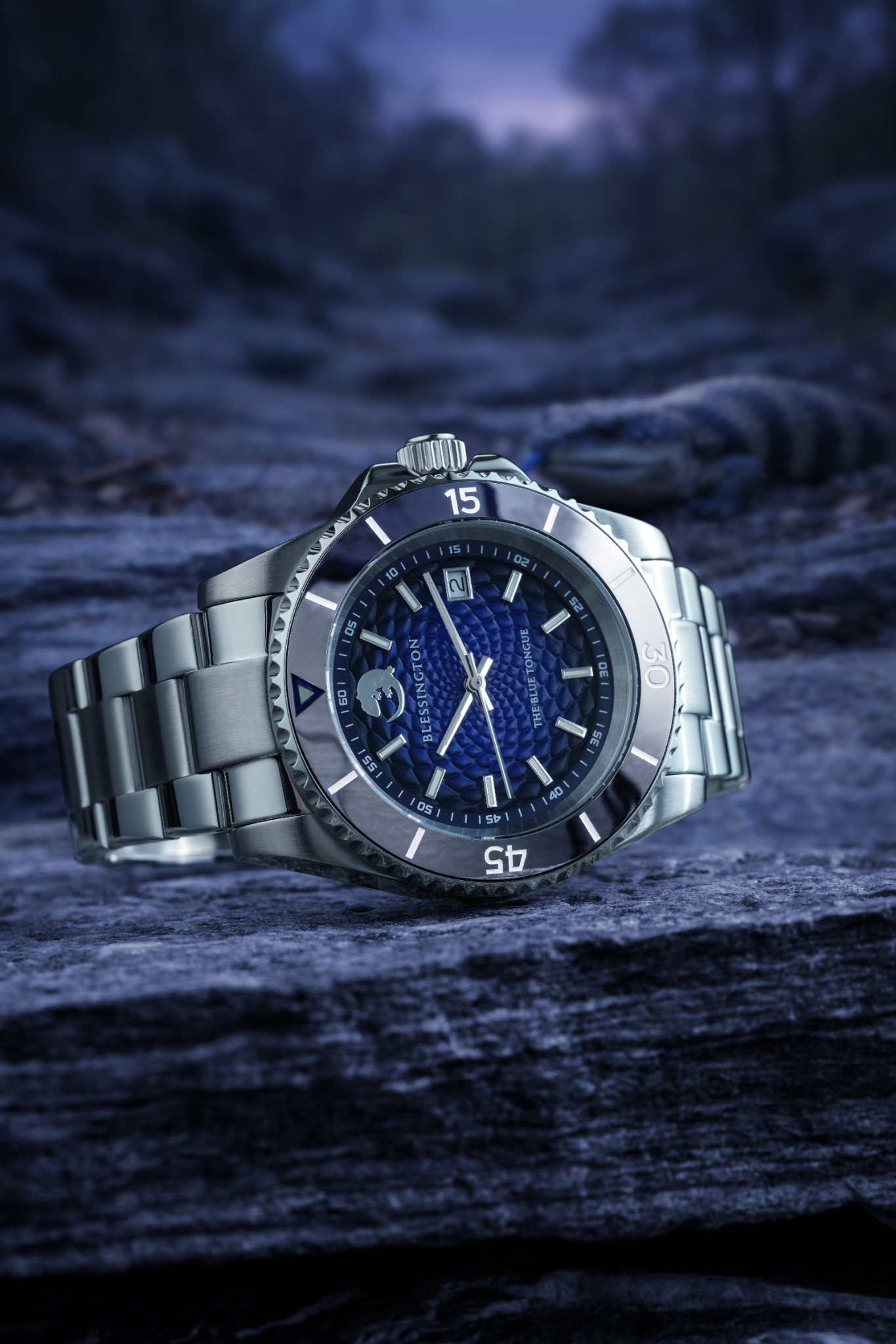 Blessington & Co Facebook ad: The $400 Tungsten Dive Watch That Stands Out