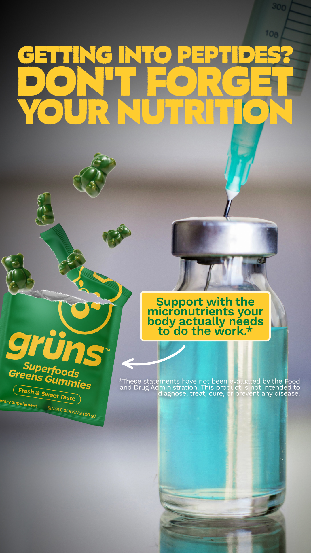 Grüns Facebook ad