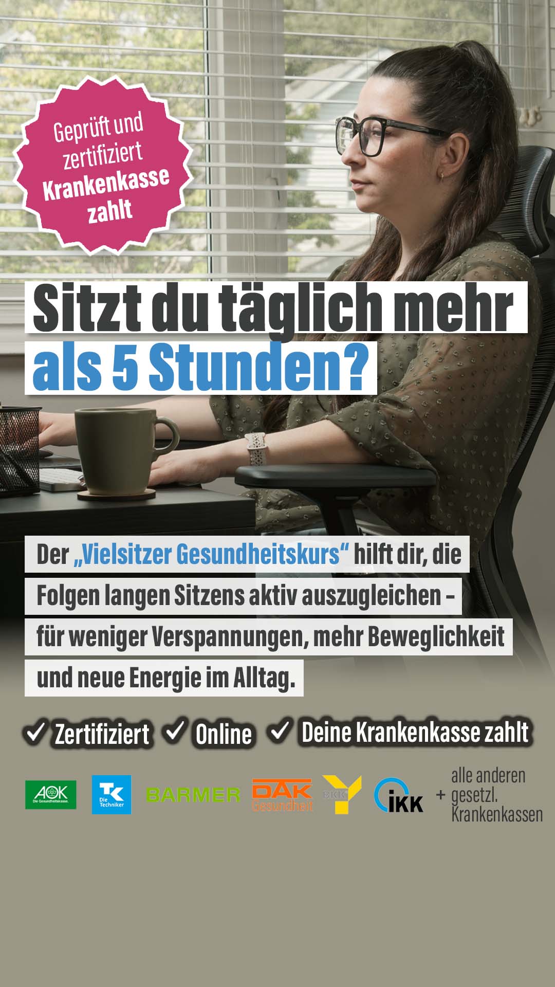 Gesundheitskurs.de Facebook ad
