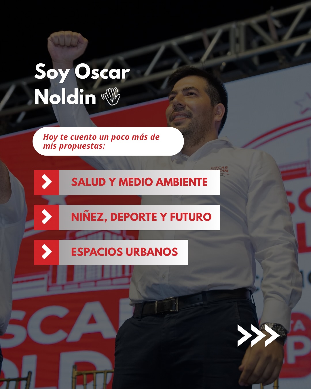 Oscar Noldin Candidato a Concejal de Asunción Facebook ad: Una ciudad mejor se construye con prioridades claras…