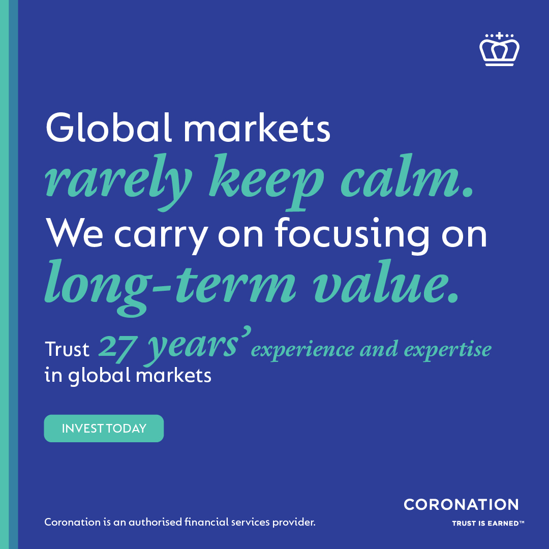 Coronation Fund Managers Facebook ad