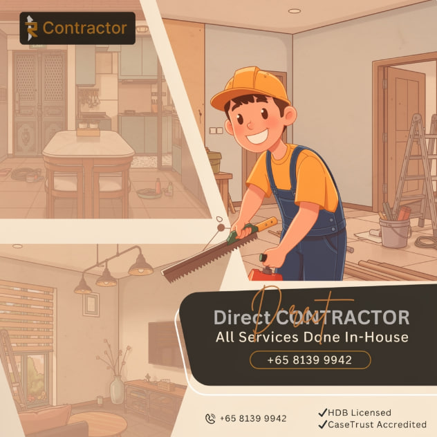 R1 Contractor Pte Ltd Facebook ad from May 6, 2026