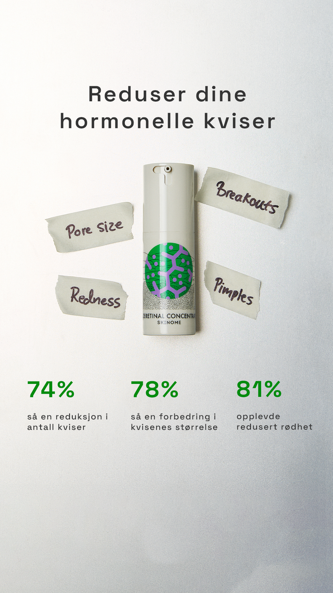 Skinome Facebook ad