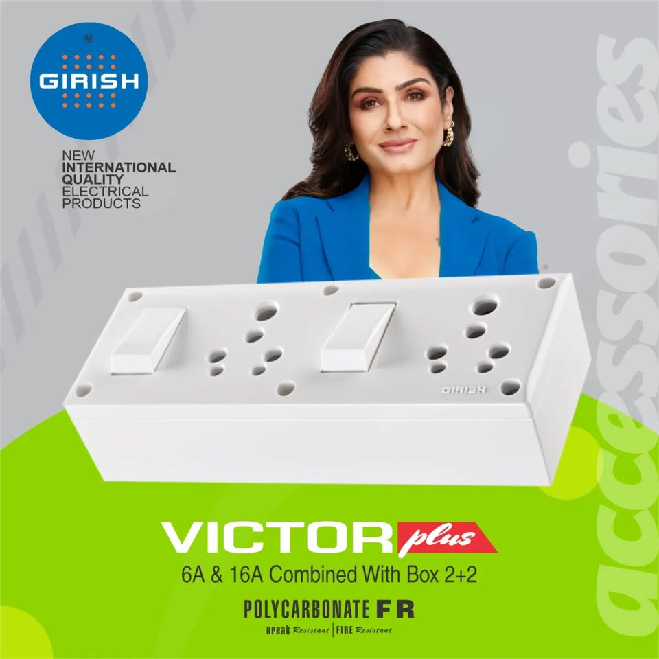 Girish Switches Facebook ad: 6 Amperes 2 + 2 Combined With Box…
