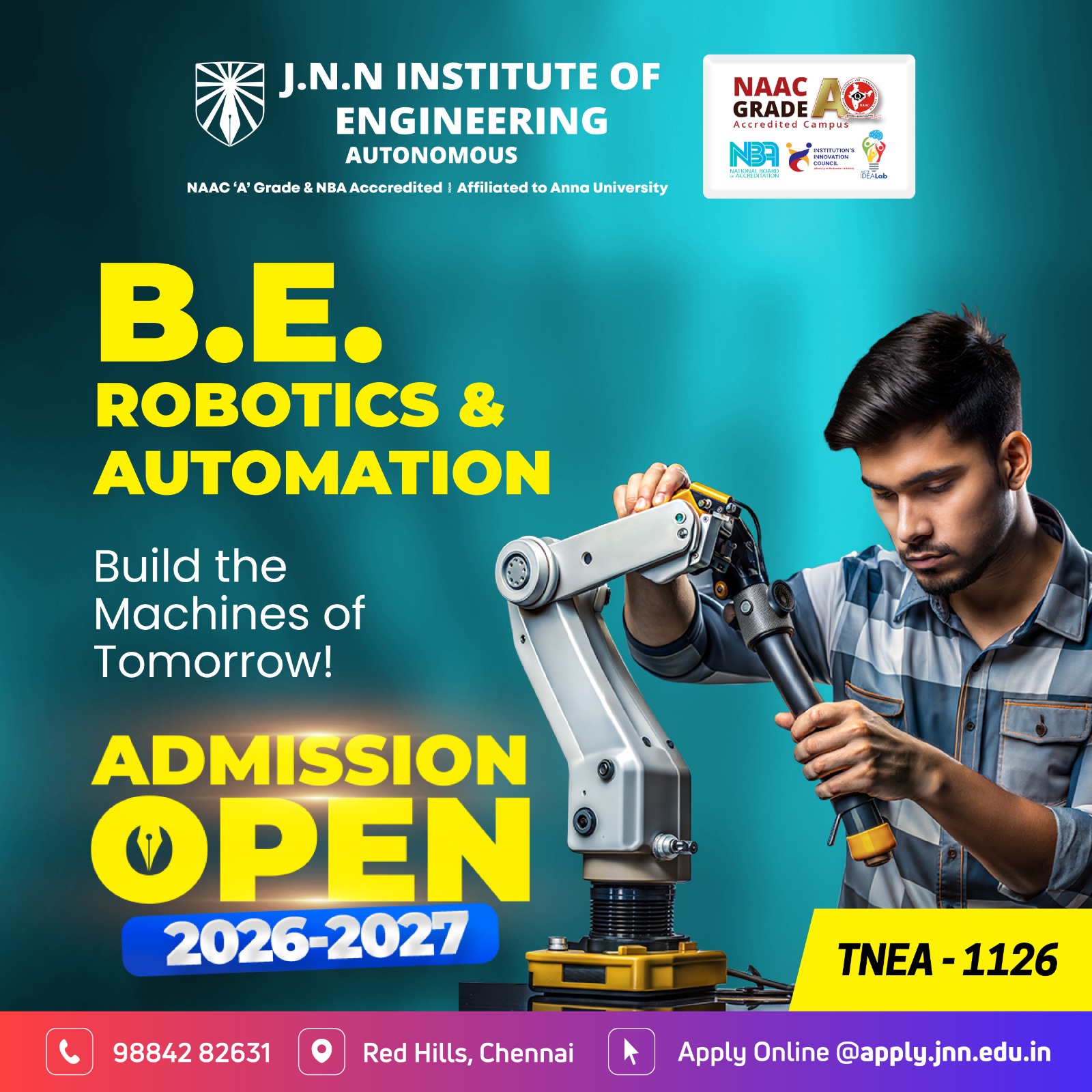 J.N.N Institute of Engineering Facebook ad