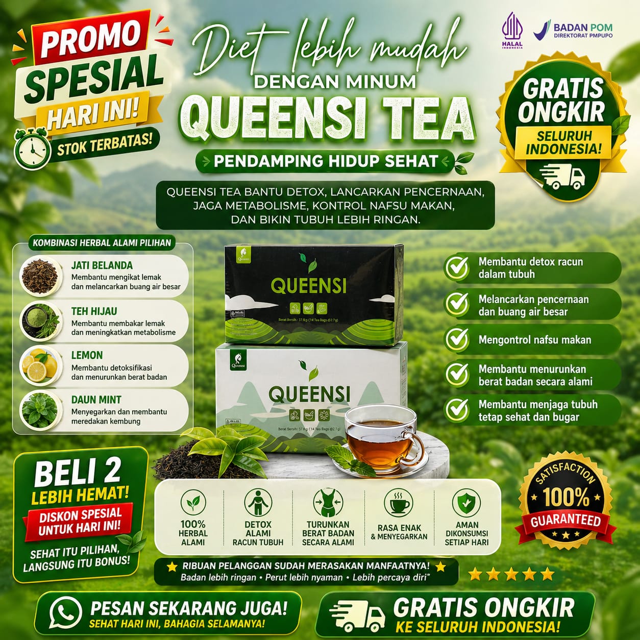 Queen Body Healty Facebook ad from Apr 30, 2026