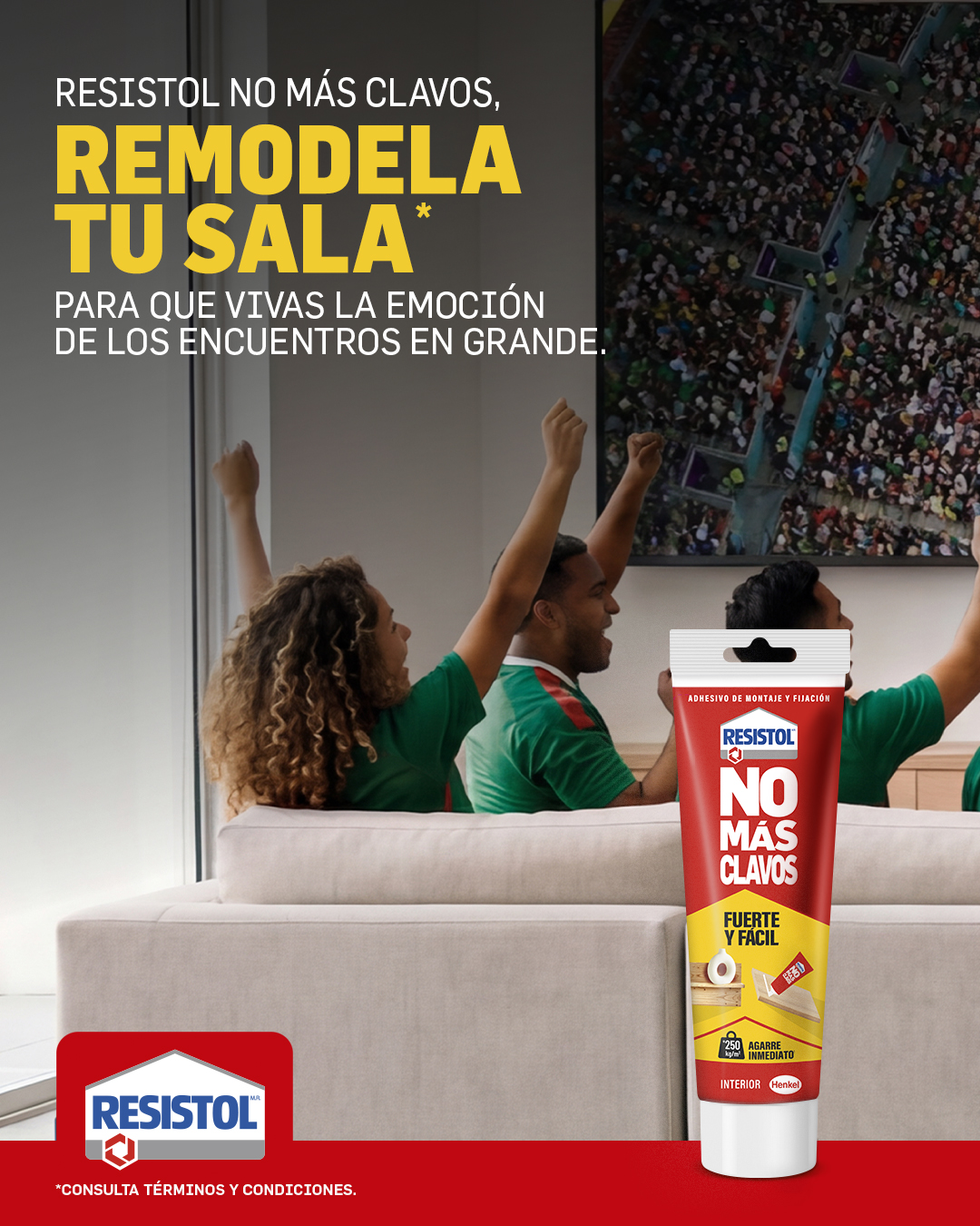 ResistolMx Facebook ad: ¡TU PASIÓN PEGA FUERTE Y TE PREMIA EN…