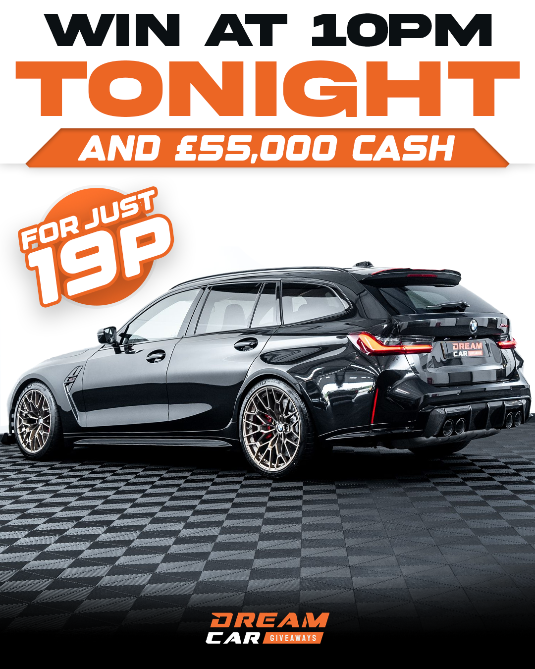 Dream Car Giveaways Facebook ad