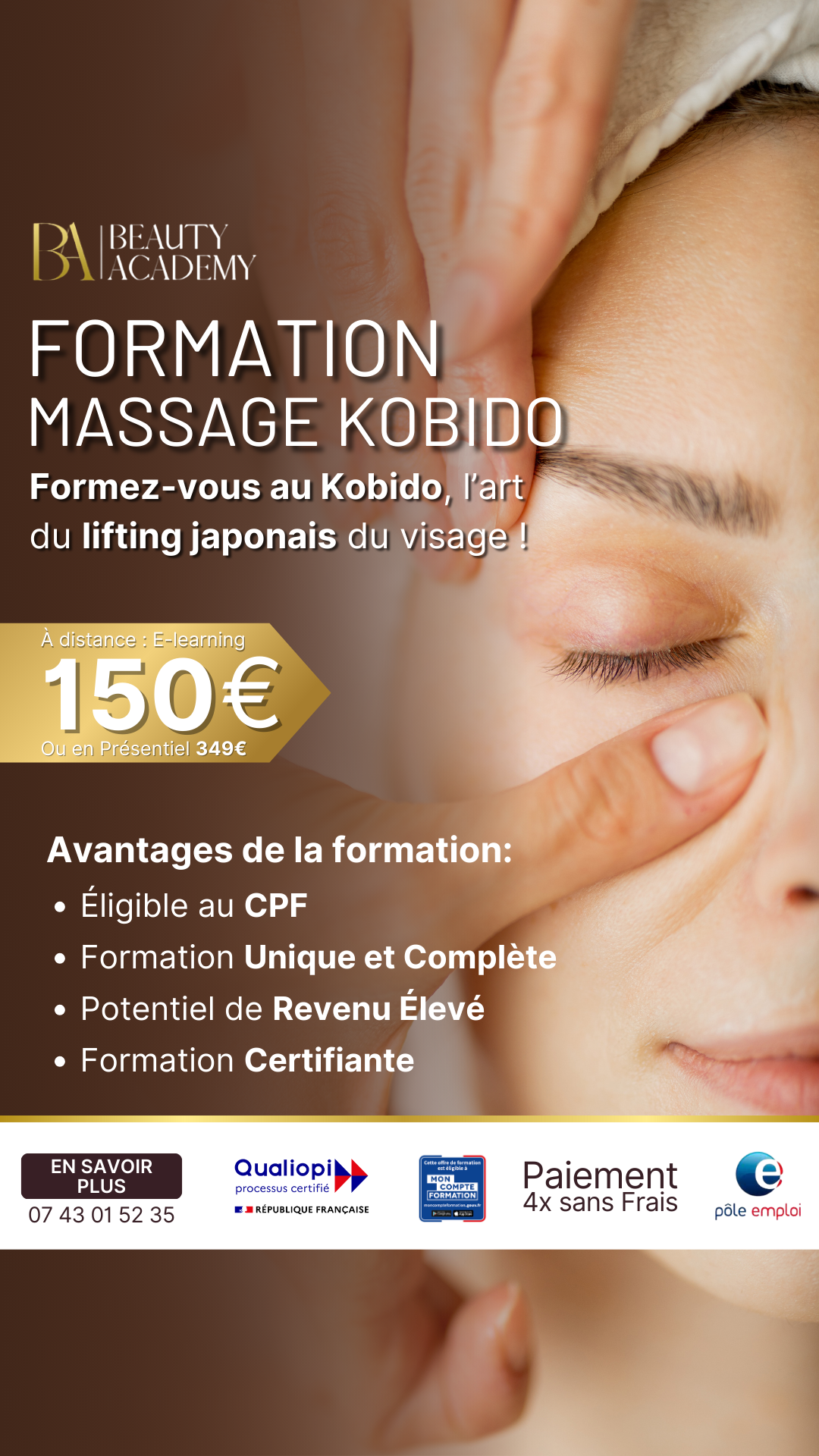 Beauty Academy France Facebook ad