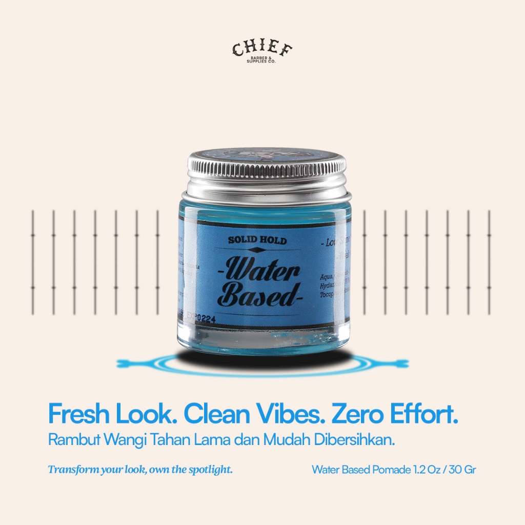Chief Barbershop Facebook ad