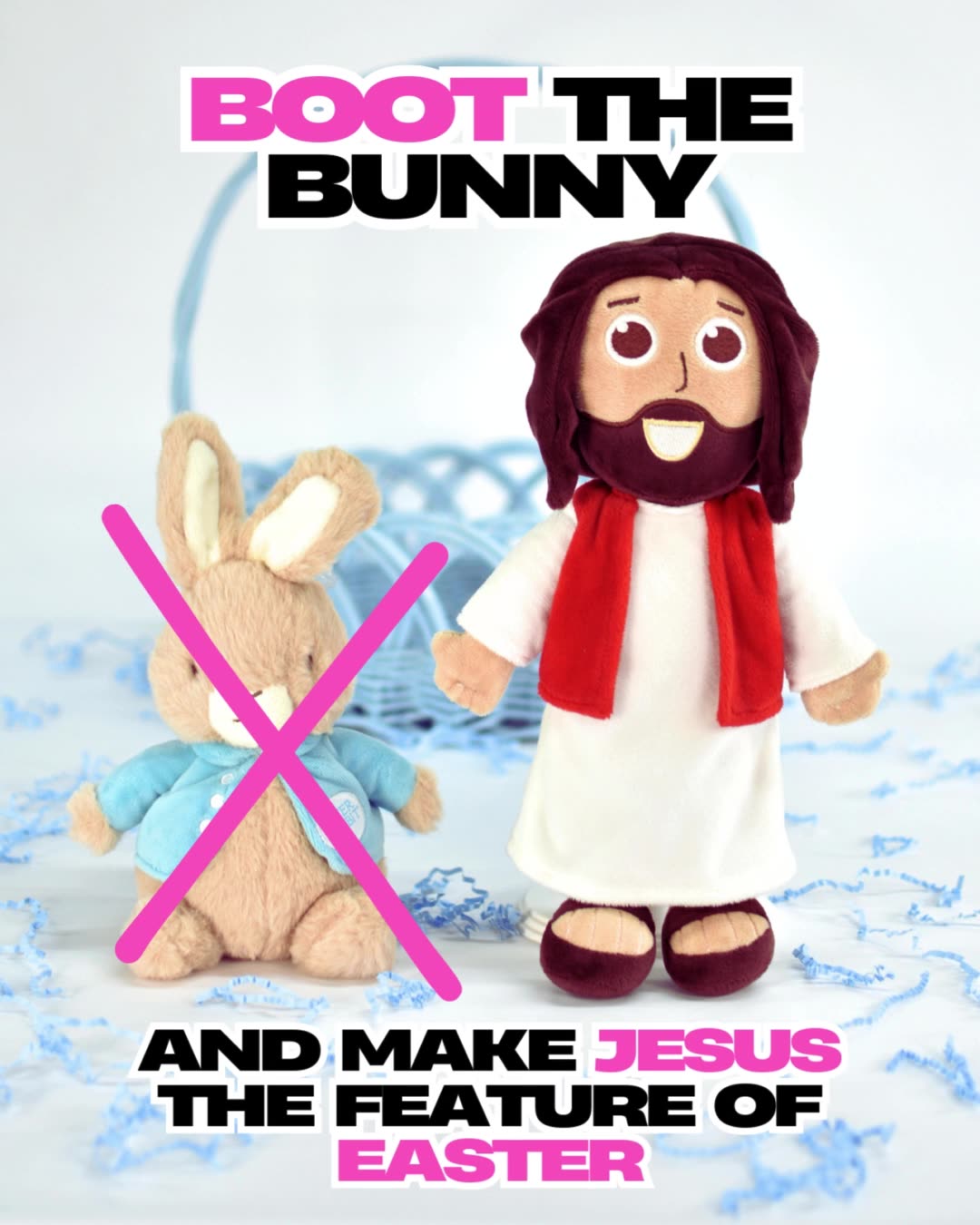 Talking Jesus Doll Facebook ad