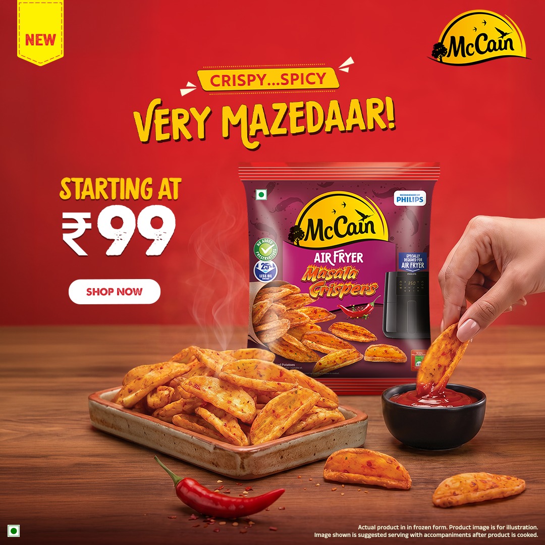 McCain Foods India Facebook ad
