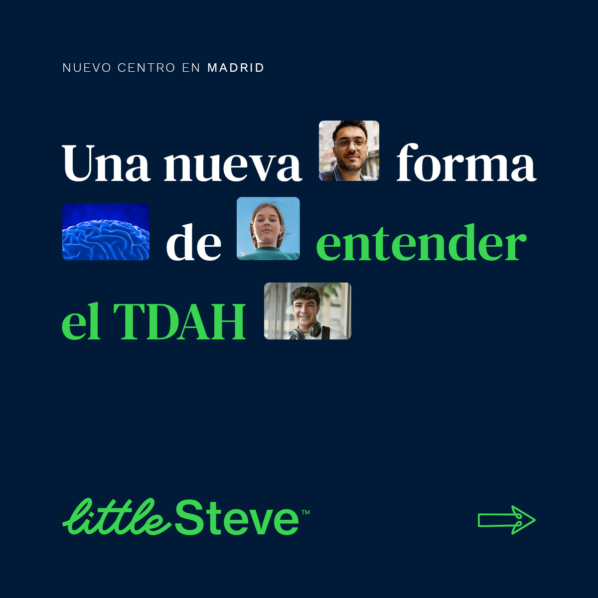 Little Steve Facebook ad: Centros Especializados En TDAH