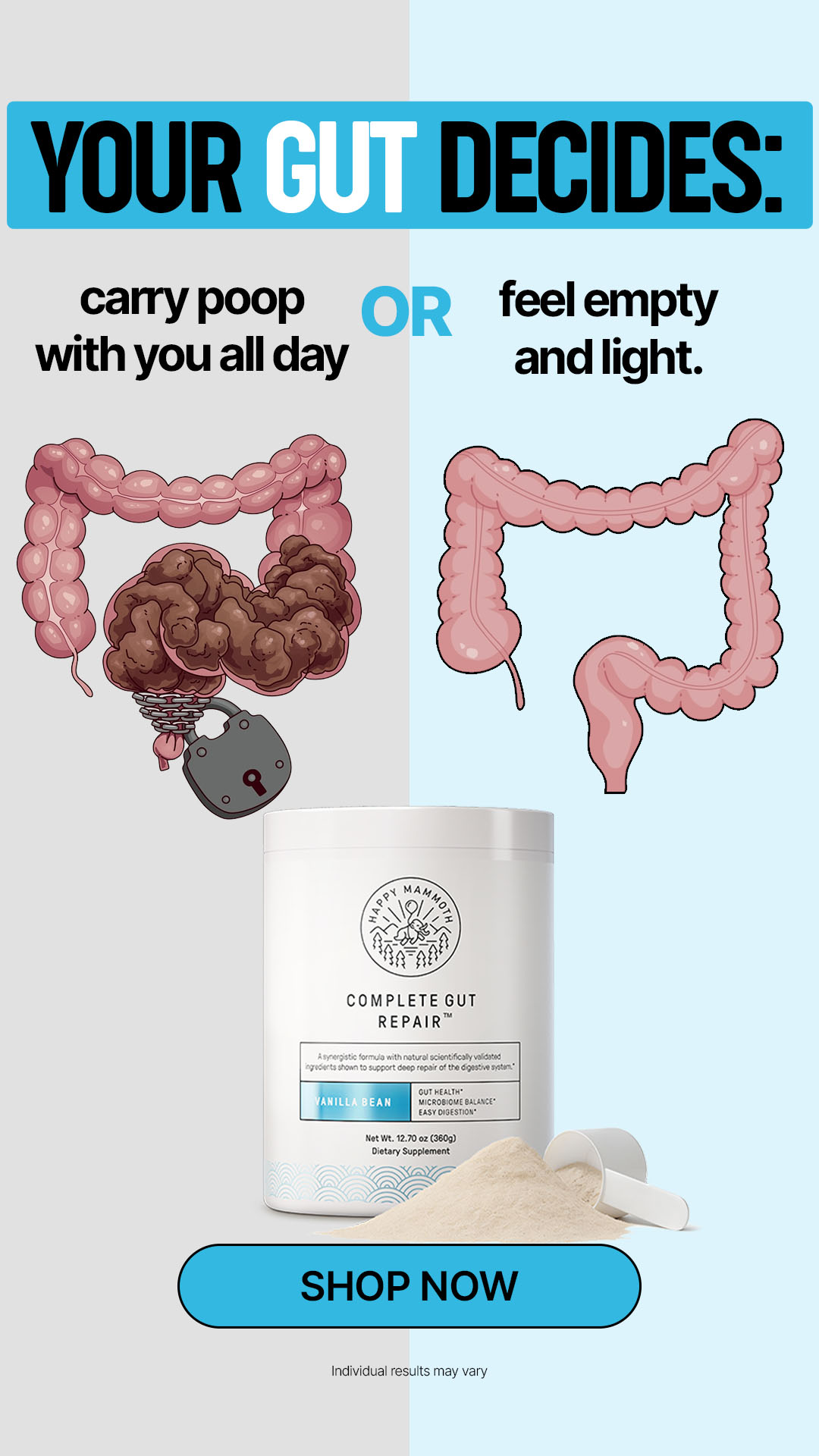 Happy Mammoth EU Facebook ad