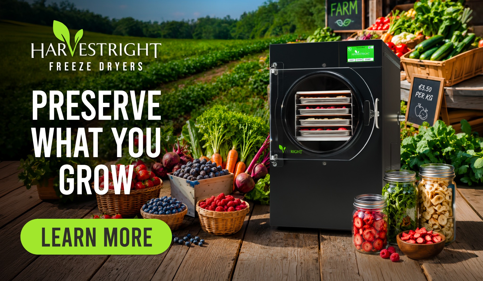 HarvestRight Facebook ad