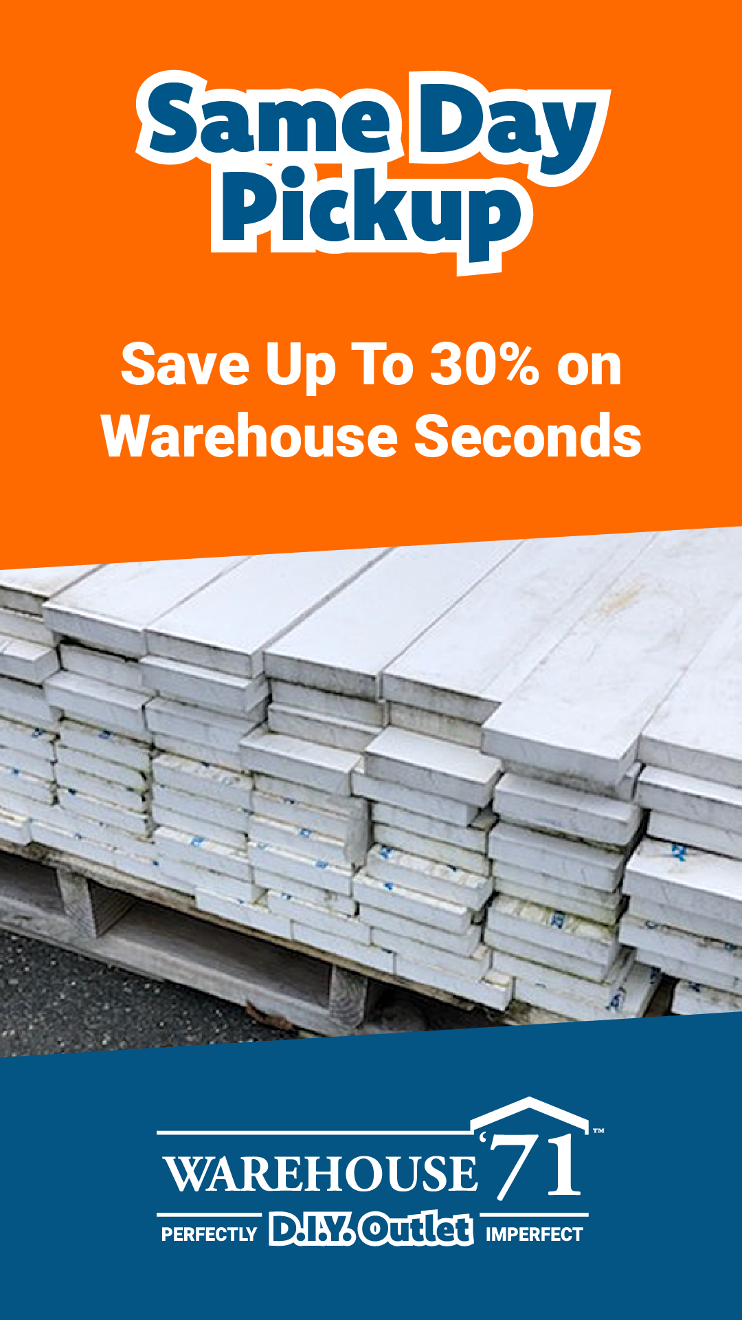 Warehouse '71 DIY Facebook ad