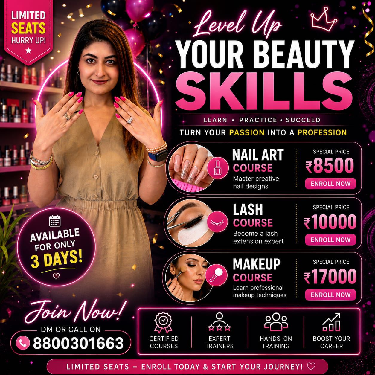 Nail House Facebook ad