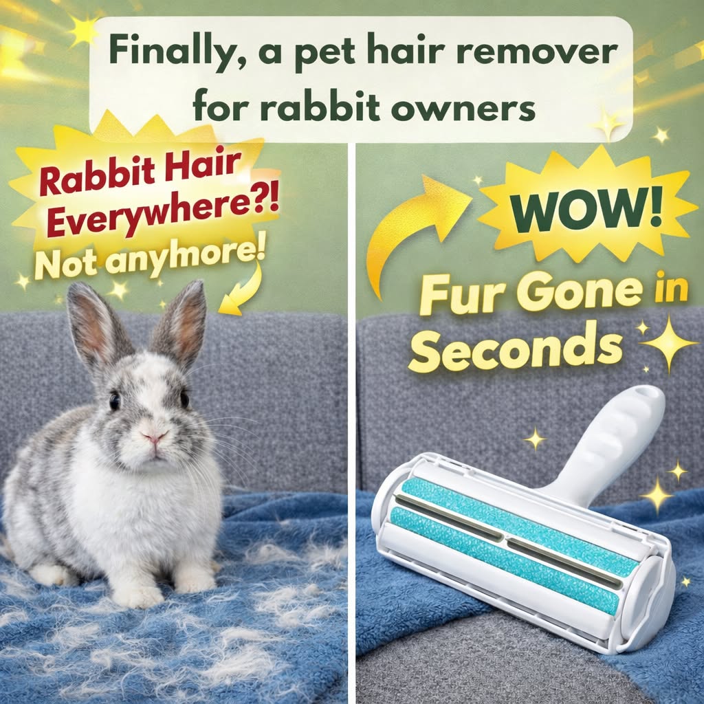 Refyns Facebook ad: Rabbit fur gone in seconds