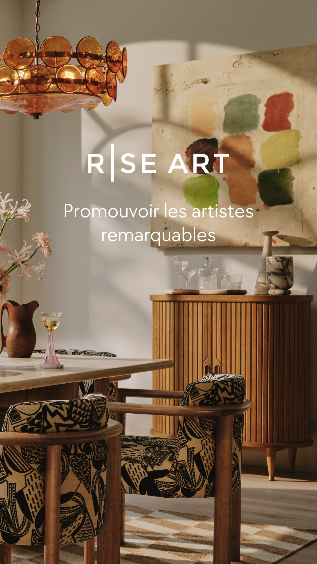Rise Art Facebook ad