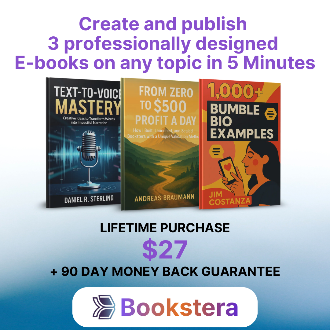 Bookstera Facebook ad