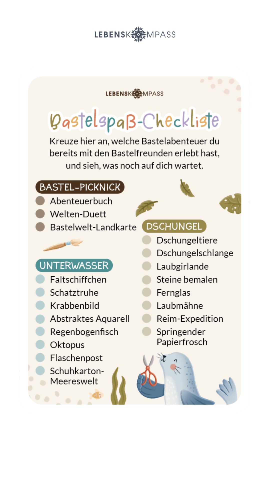 Lebenskompass Facebook ad
