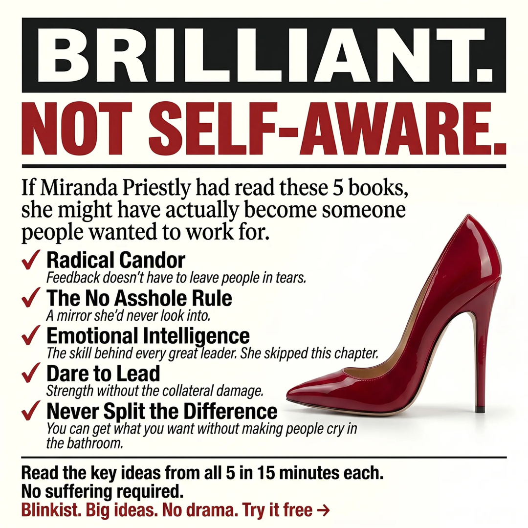 Blinkist Facebook ad