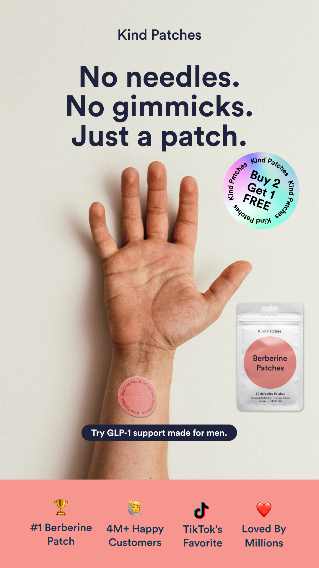 Kind Patches Facebook ad