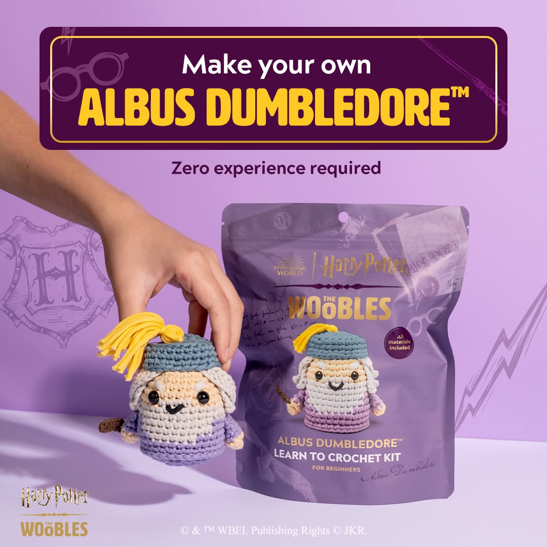 Potterheads Facebook ad: Crochet The Wizarding World
