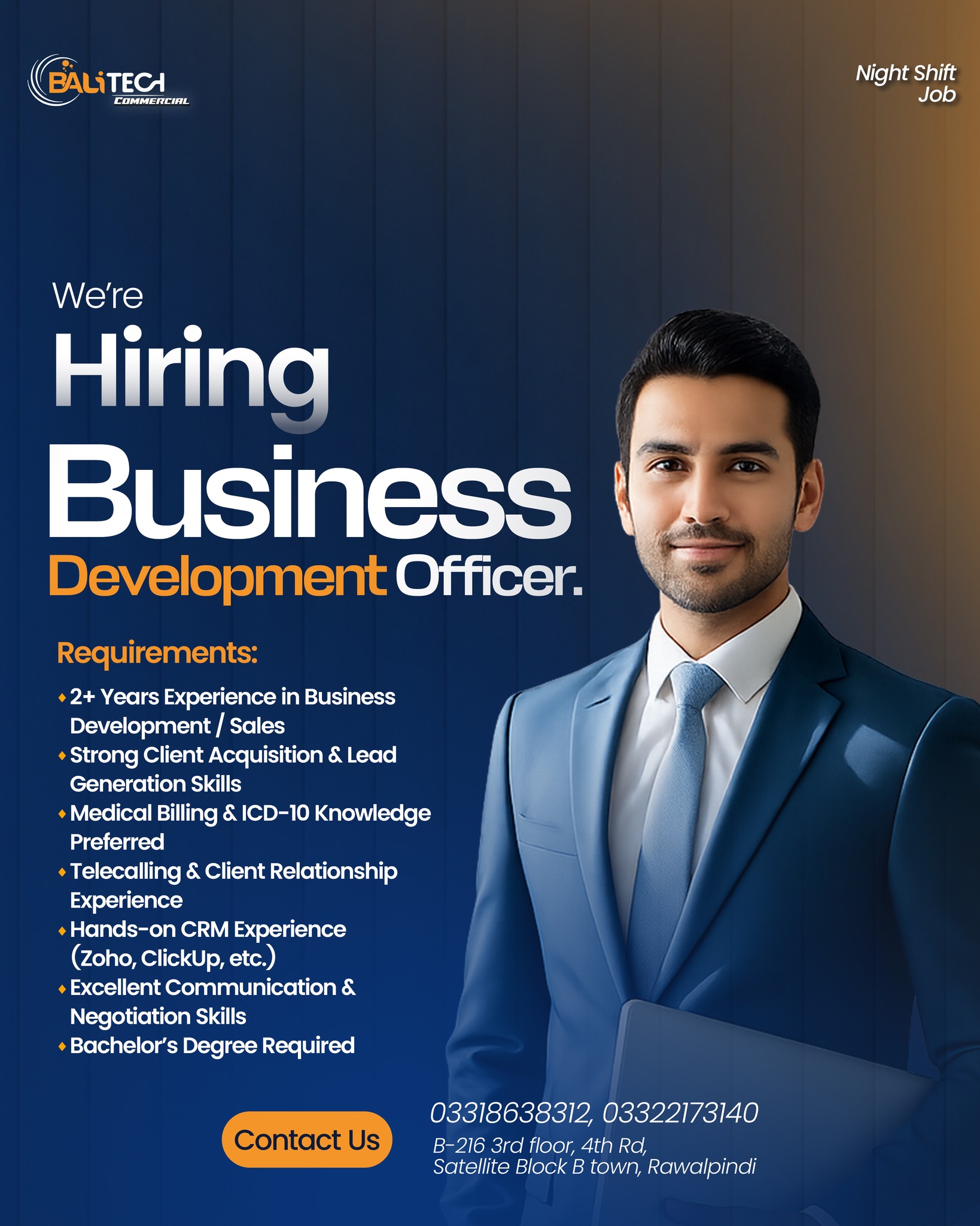 Bali Tech Pvt.Ltd Facebook ad: We’re Hiring: Business Development Officer (BDO)